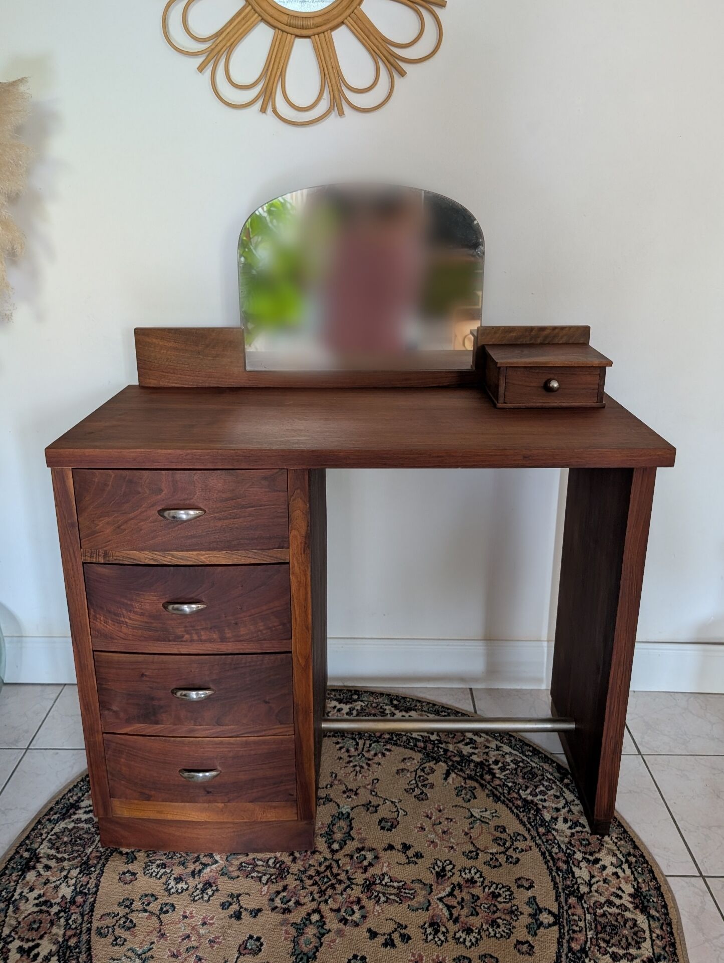 Coiffure bureau modulable rénové art déco