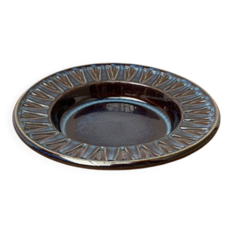 Danish ceramic bowl from the mid-century by Søholm, 1960s.