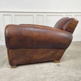 1950 leather club armchair