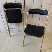 Pair of folding chairs