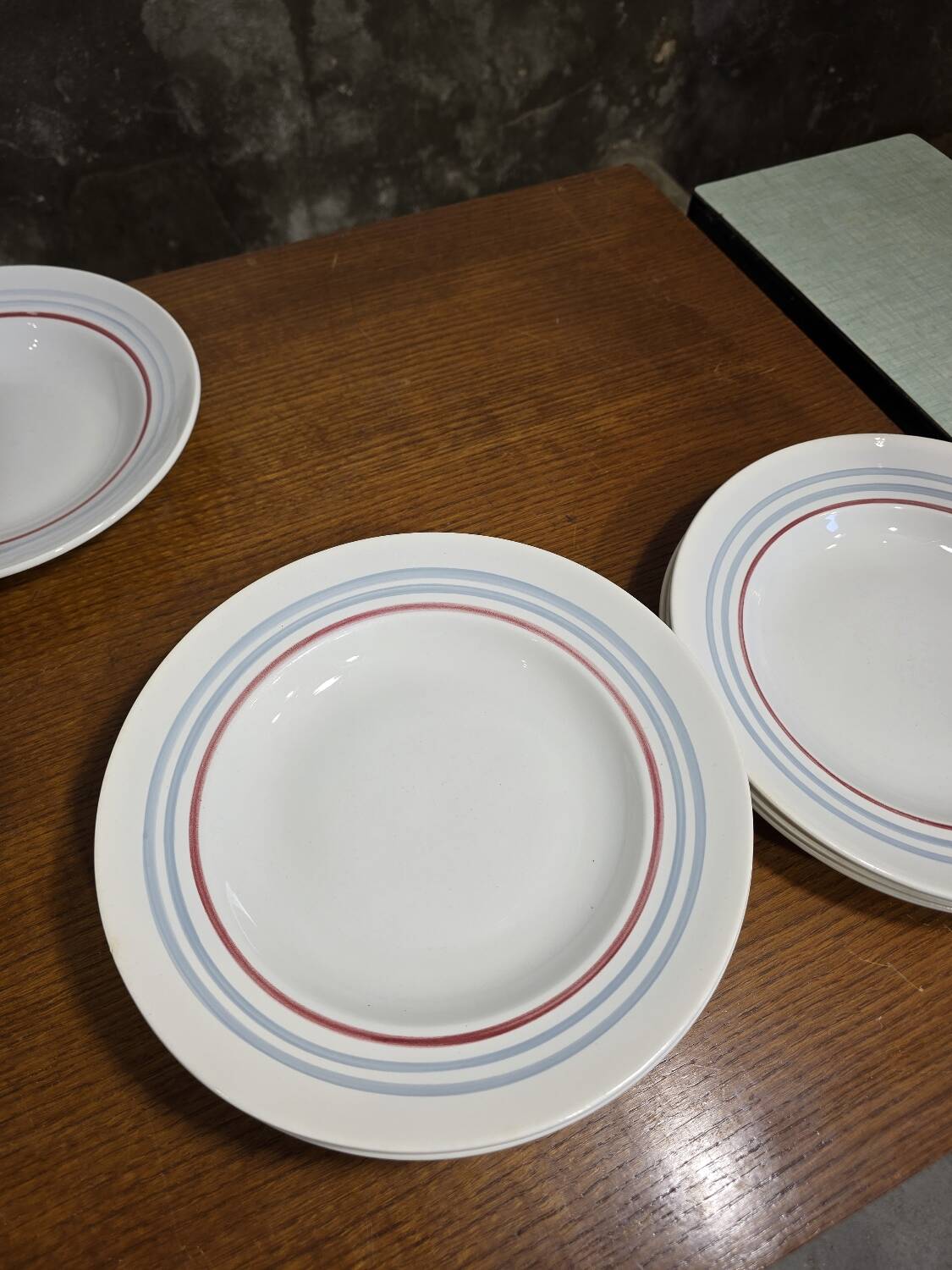 9 Moulin des Loups plates 1950 Stanislas model