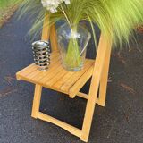 Wooden folding chair 1980