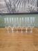 6 crystal champagne flutes from Cristal d'Arques Matignon