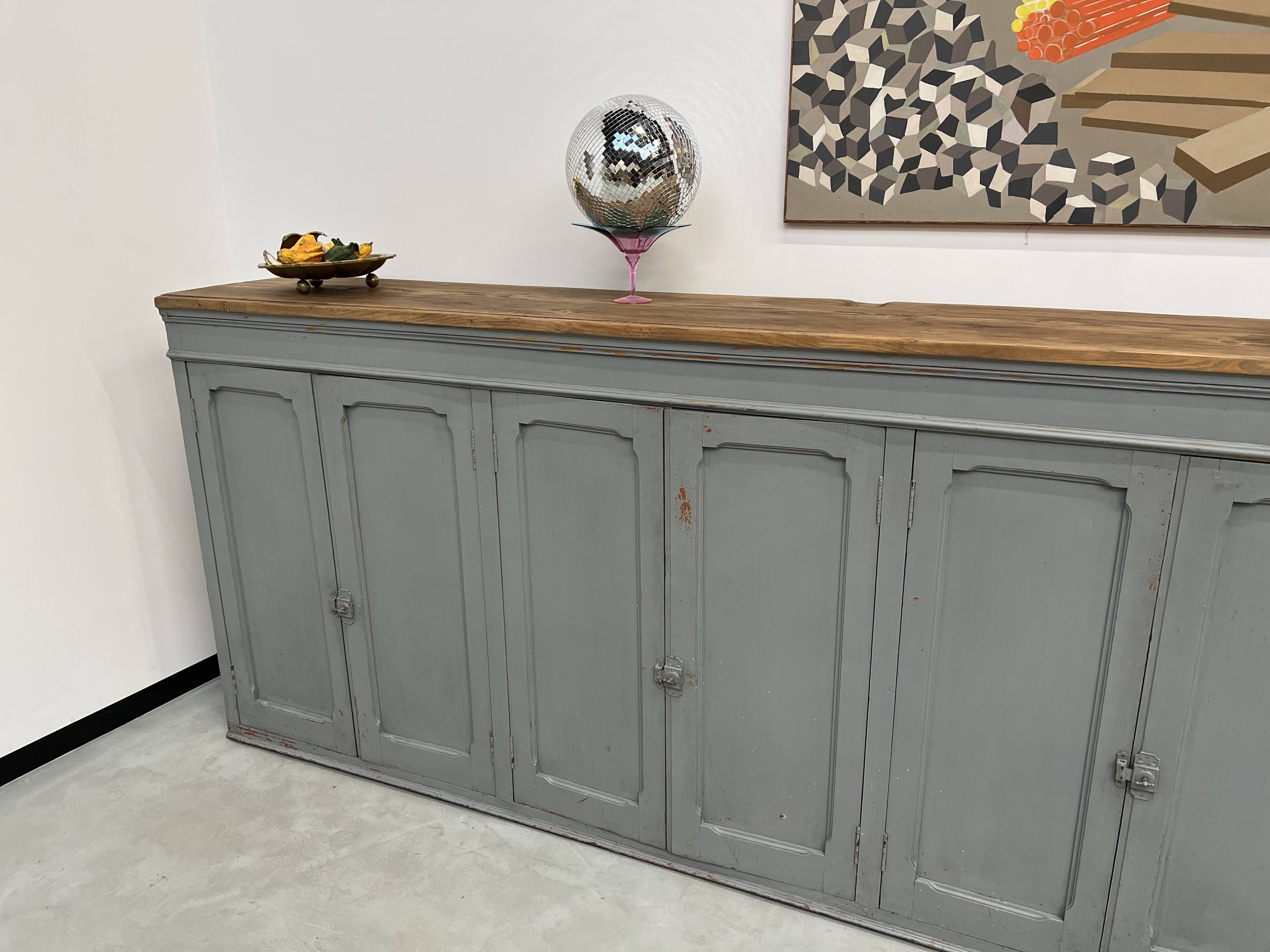 XXL workshop sideboard from the 1950s