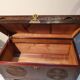Chinese wedding chest in carved wood