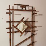 Vintage bamboo wardrobe