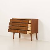 Scandinavian minimalist rosewood chest