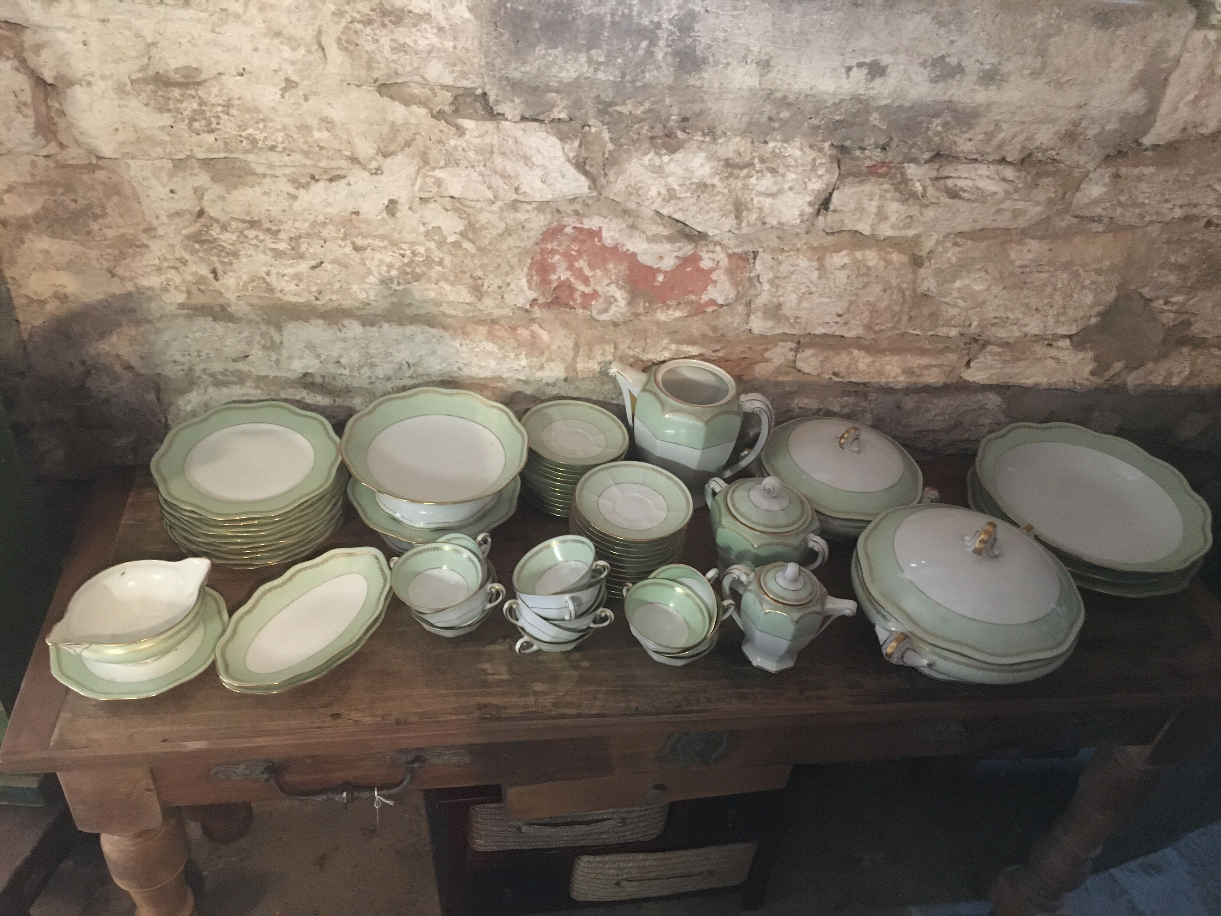 Limoges porcelain service "Nardon/Lafarge"