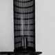 Pair of sculpted lacquered bronze wall lights, Arlus
