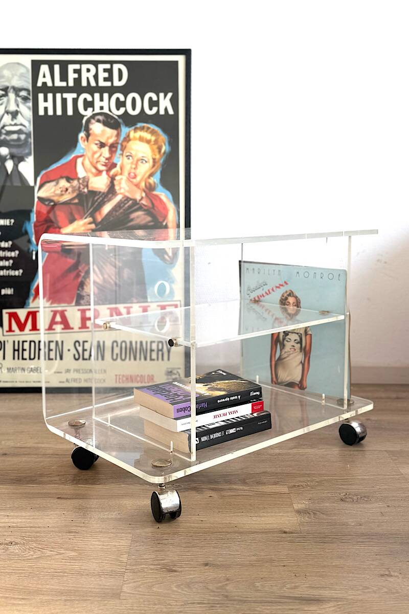 Plexiglass coffee table