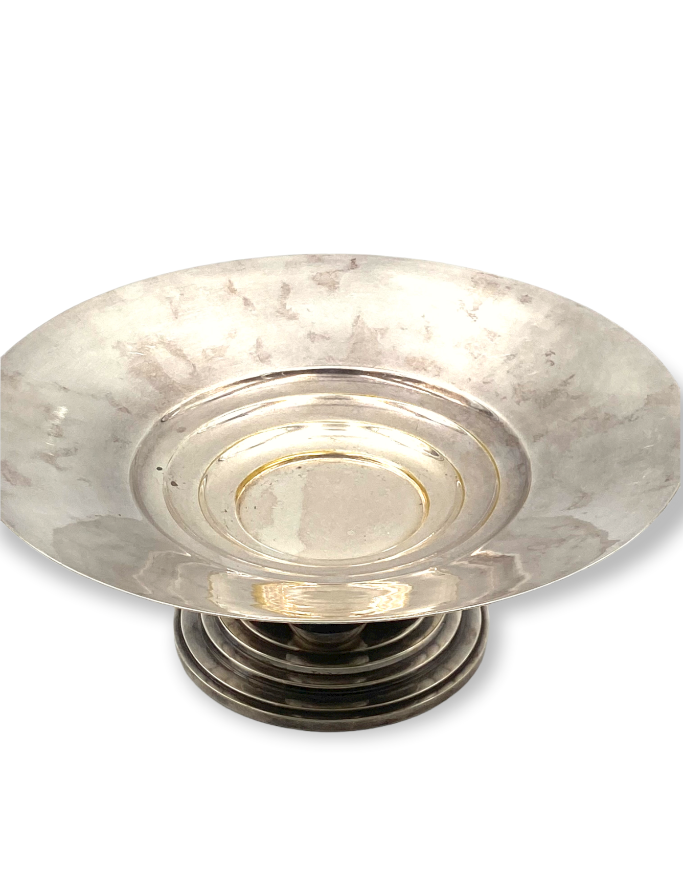 Art Deco silver-plated centerpiece, France 1930s