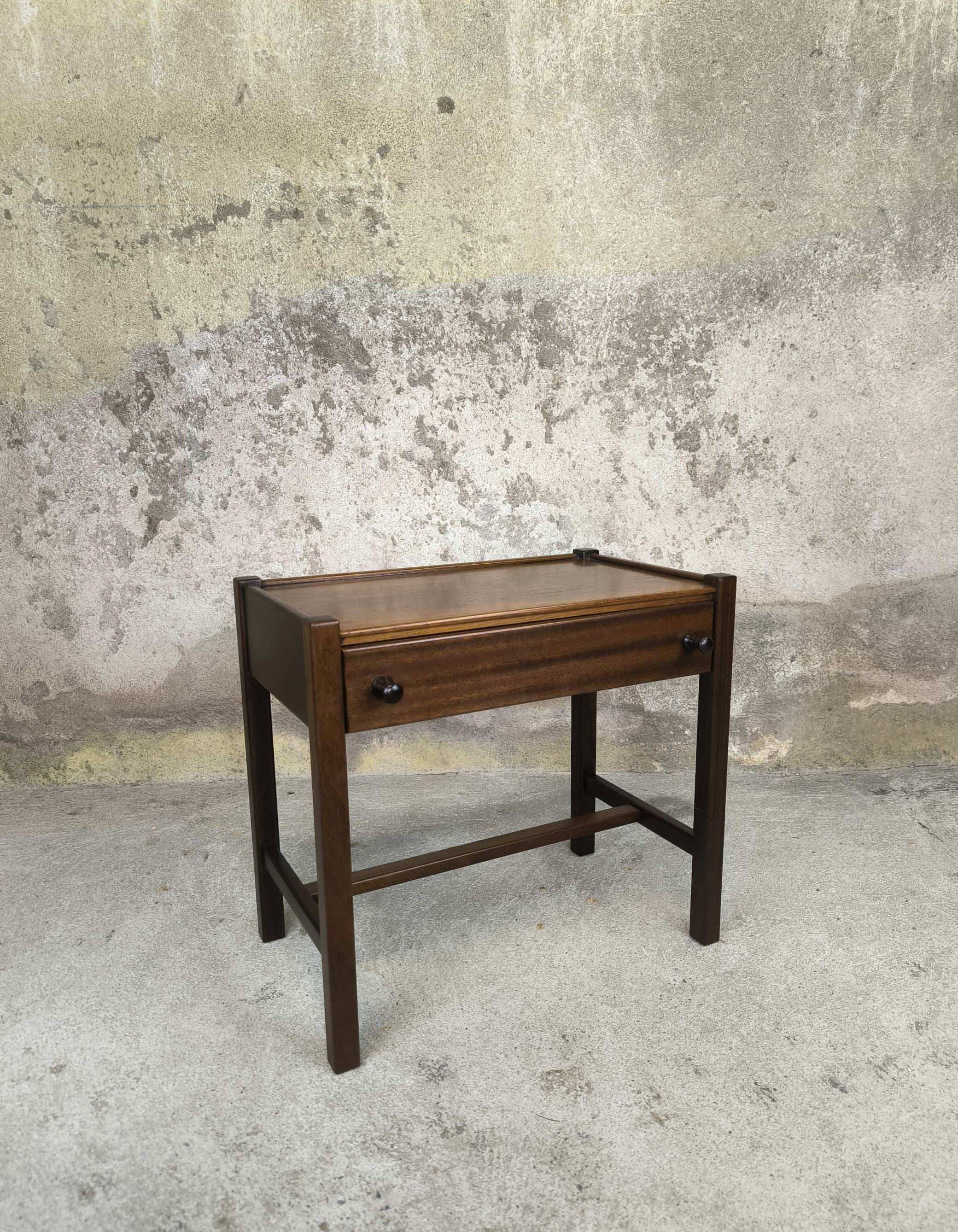 Table de chevet vintage Jacques Hauville