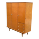 Scandinavian 3-door oak wardrobe from the 1960s, 155cm.