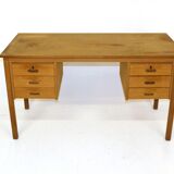 Bureau scandinave en chêne, Suède, 1960