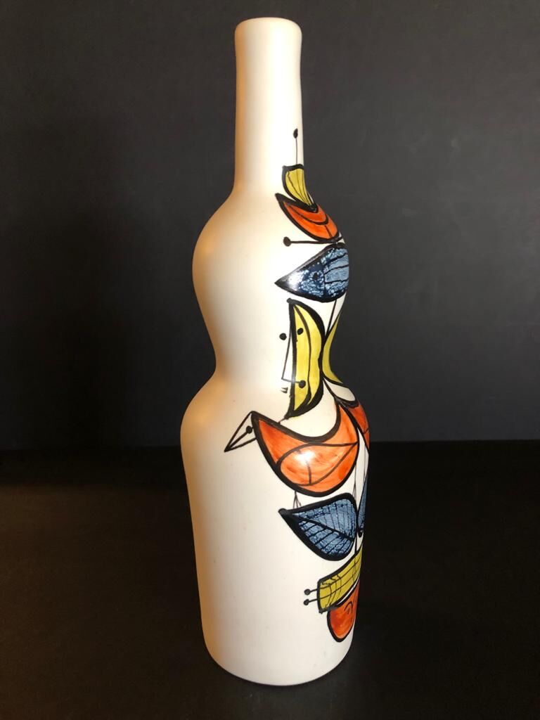 Large earthenware bottle by Roger Capron Vallauris