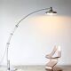 Vintage space-age Arc floor lamp by Leclaire & Schäfer, 1960s 1970s.