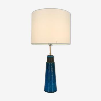 Lampe de table vintage scandinave en céramique, Nils Kähler pour HAK, Danemark, 1960