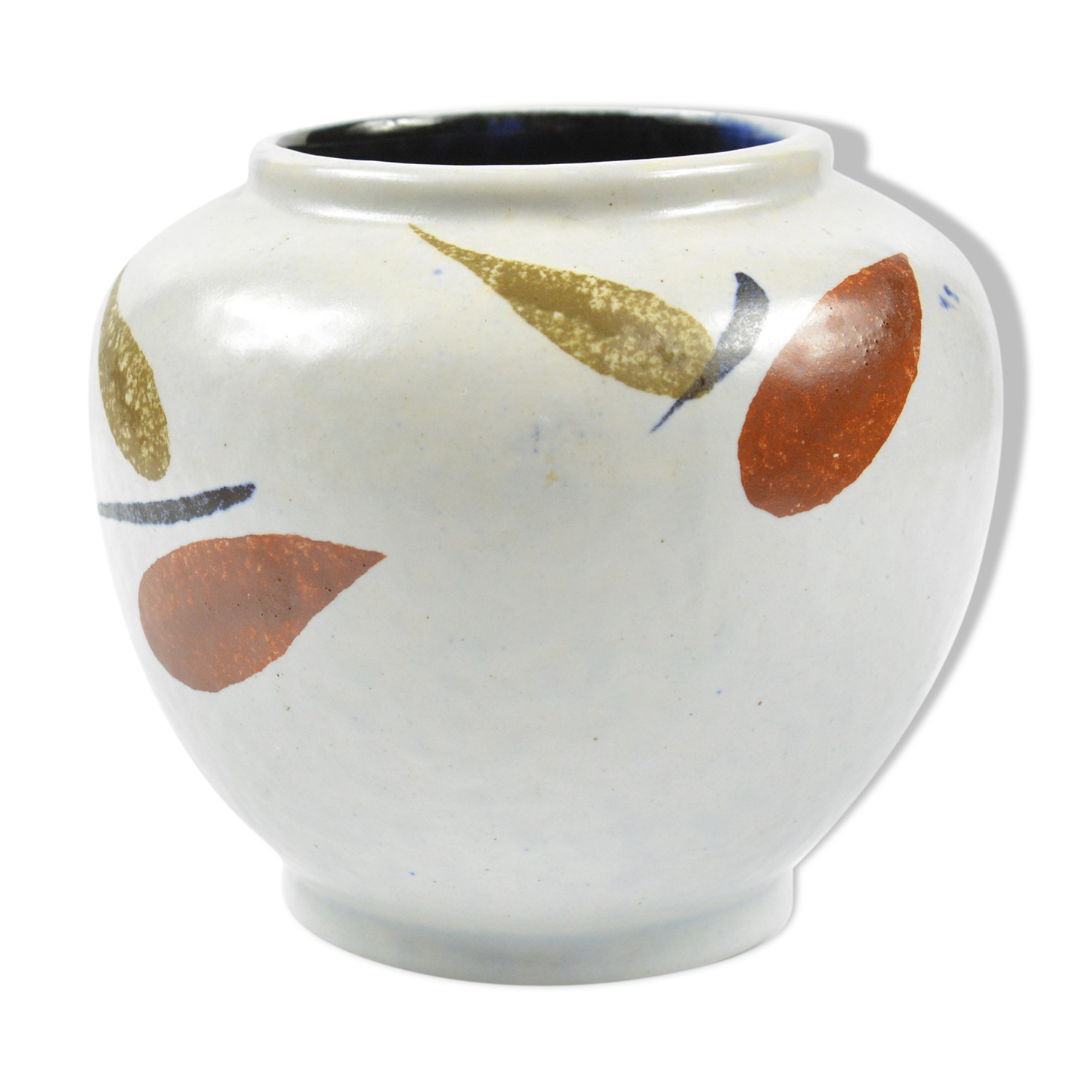 1960s mid-century modern ceramic vase, Silberdistel Zierkeramik, Germany