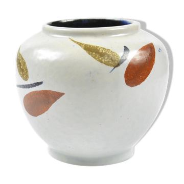 1960s mid-century modern ceramic vase, Silberdistel Zierkeramik, Germany