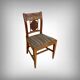 Set of 12 Provençal Chairs in Cherry Wood – Mid 20th Century