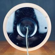 Mid-century floor lamp in white glass, Italy, 1970s.