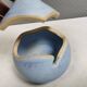 Sugar bowl/Lidded jar in ceramic, Danish from the 1980s-90s.