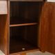 Classic freestanding desk from the 1950s, walnut veneer