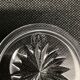 Six crystal coasters Baccarat