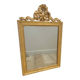 Miroir à fronton de style Louis XVI - Noeud de ruban - Fin XIXe