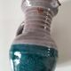 Glazed ceramic pitcher by Pichet Accolay, circa 1955–1965.