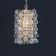 Small golden brass pendant by Christoph Palme, Germany, 1970s.
