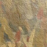 Painting of a naïve style horse