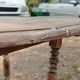 Round table of round farm with flaps
