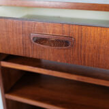 Bedtable in teak of danish design from the 1960s.