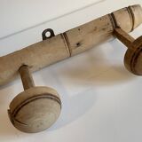 Antique bamboo coat rack from the 1920s