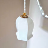 Lampe Baladeuse en opaline art déco