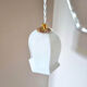 Lampe Baladeuse en opaline art déco