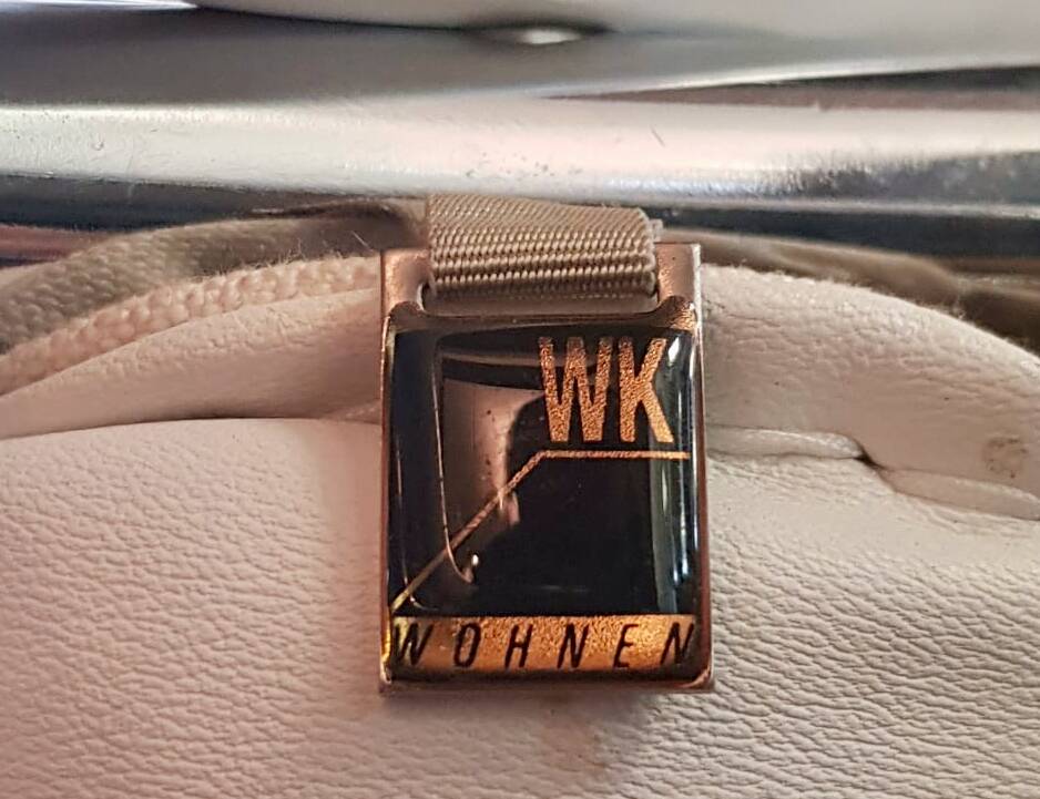 'nonna' rocking chair by paul tuttle for strässle int. (wk wohnen)- 1970's