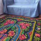 Tapis roumain tissé à la main 212x158cm