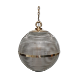 Holophane globe suspension 45cm brass