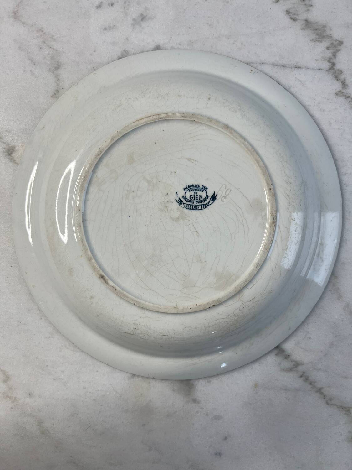 Large salad bowl GIEN Fleurette