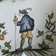 Moustiers earthenware candy box