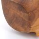 Pichet sculptural en bois, années 60