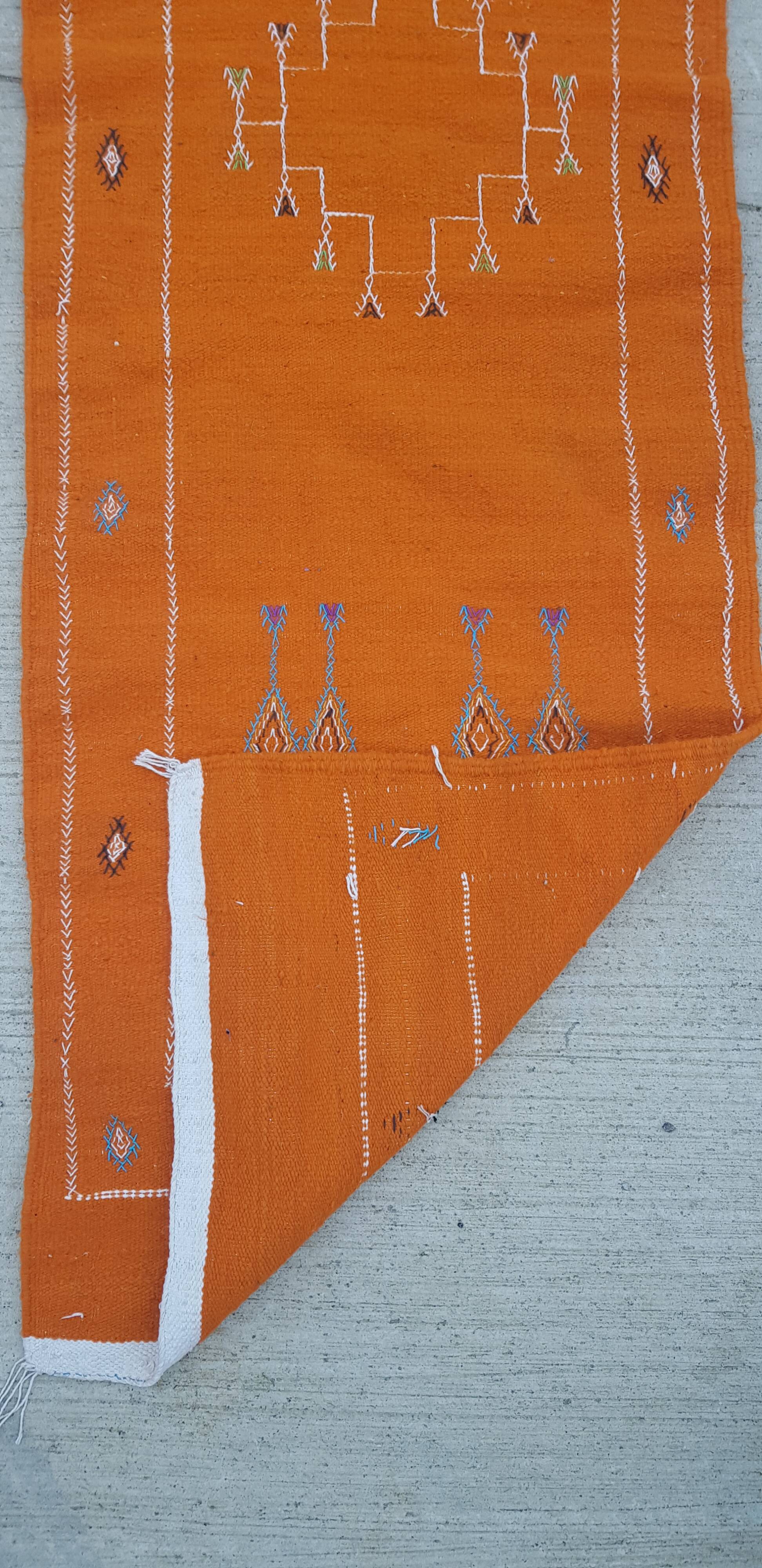 Handmade Berber rug 70x240cm