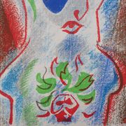 André masson : cupidon, le dieu de l’amour - lithographie originale
