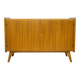 Buffet en noyer des années 1960, style milieu de siècle