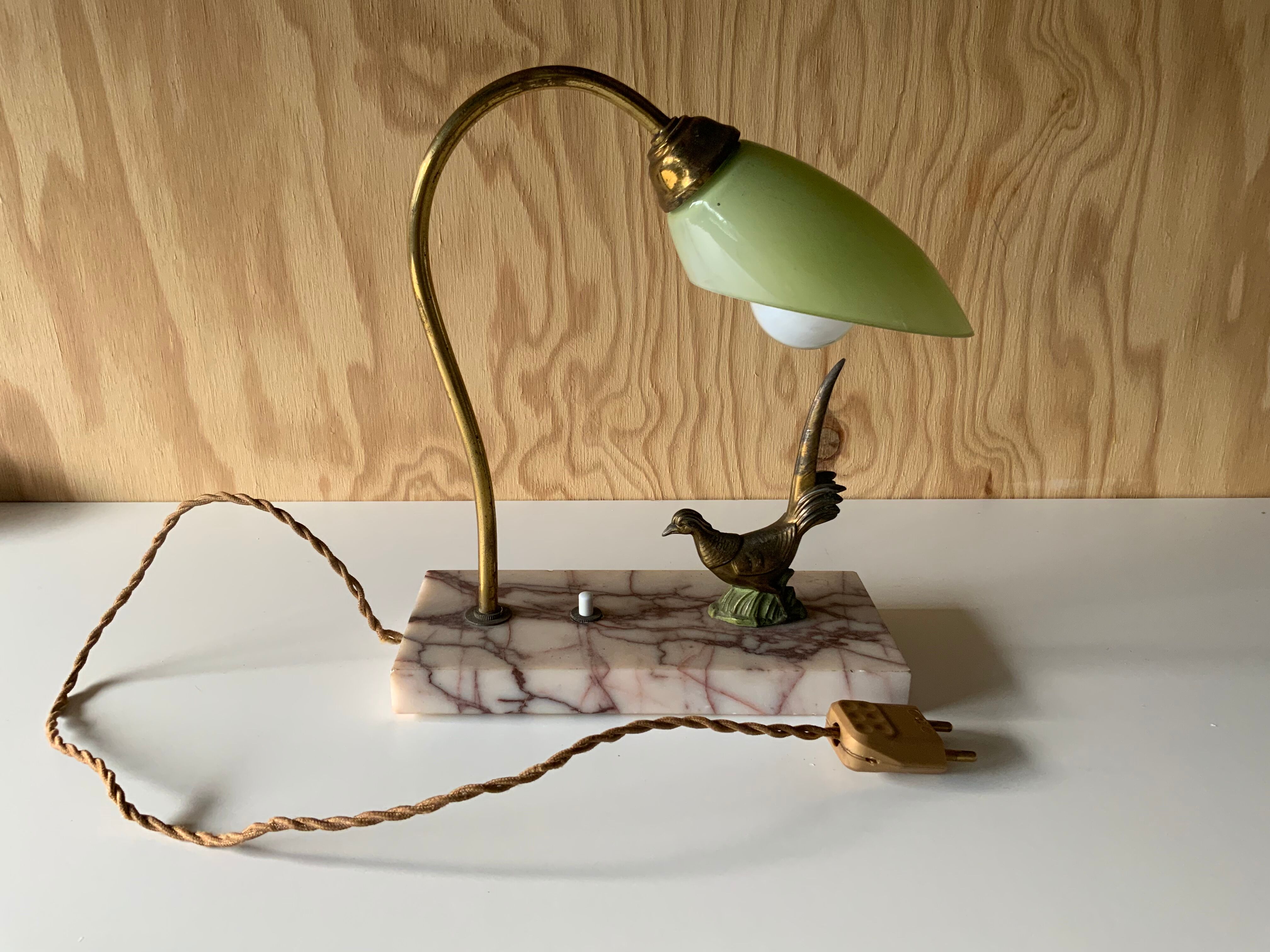 Vintage bedside lamp