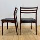 Ensemble de six chaises par Vestervig Erikson, années 1960