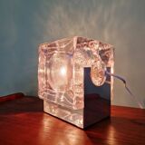 Scandinavian lamp Ice Cube, Pukeberg (Sweden), 1970