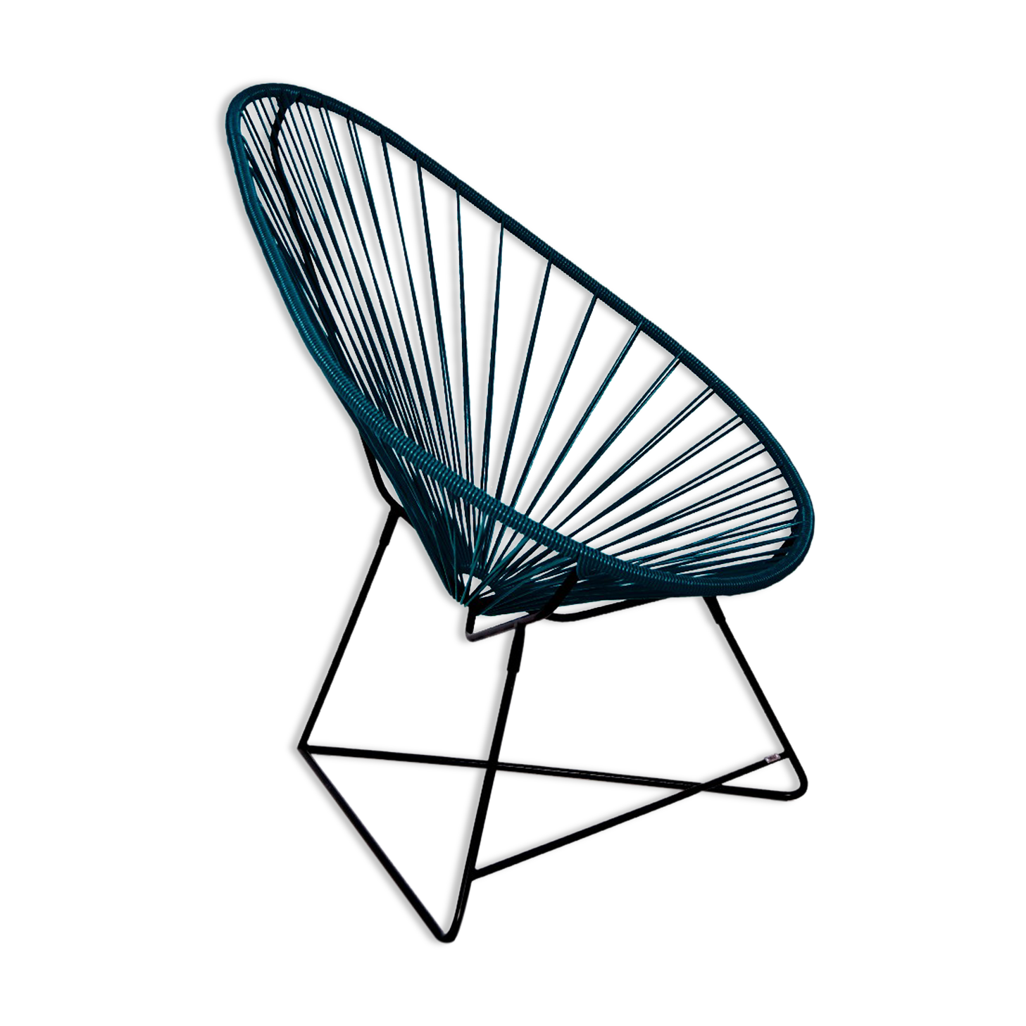 Acapulco armchair boqa ocean blue